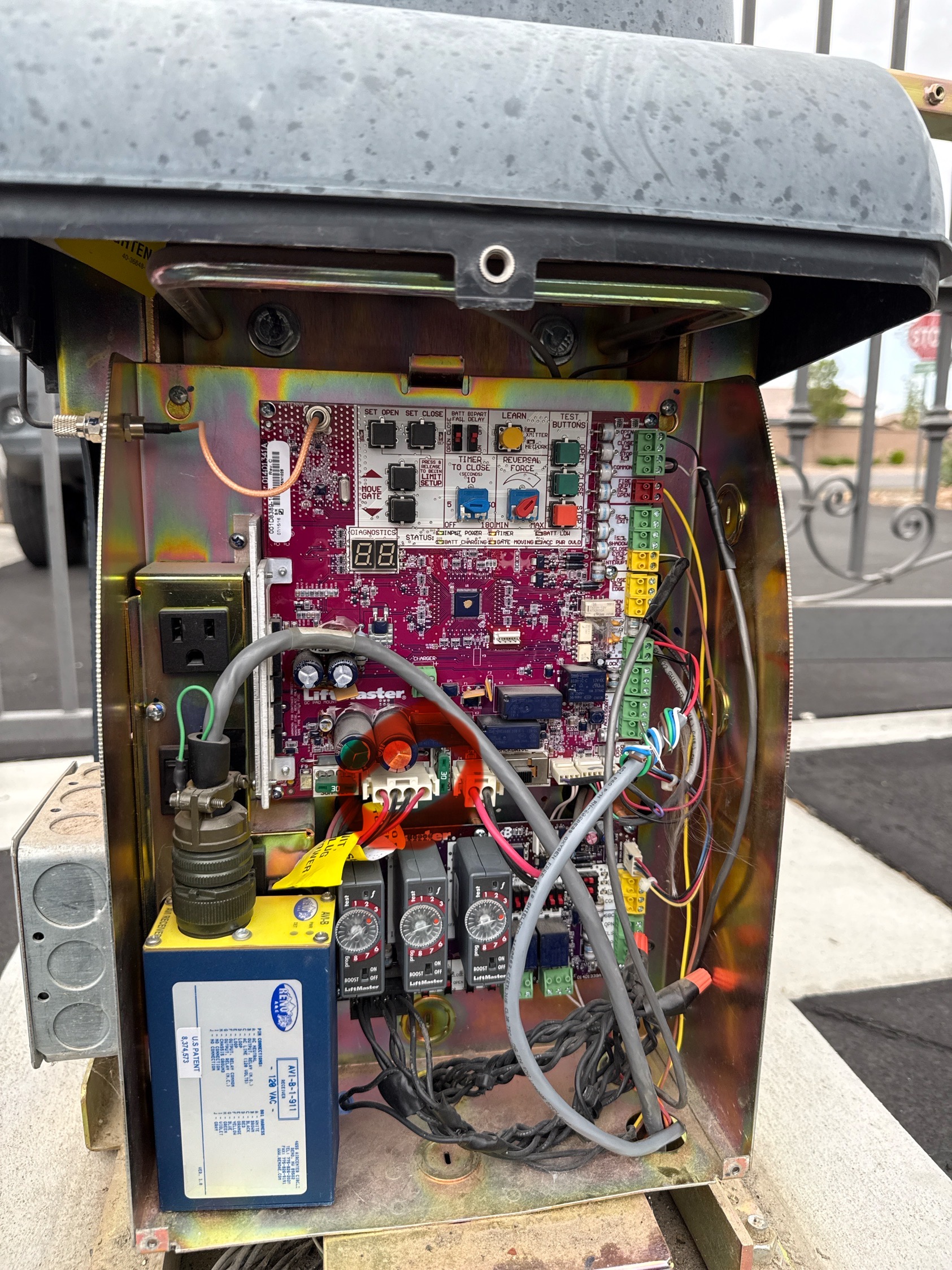 Gate motor and control hardware